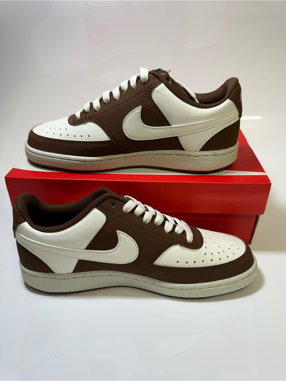 Nike Court Vision Low Sail Cacao Wow W IM1652-101 - Size US women 7/ US men 5.5